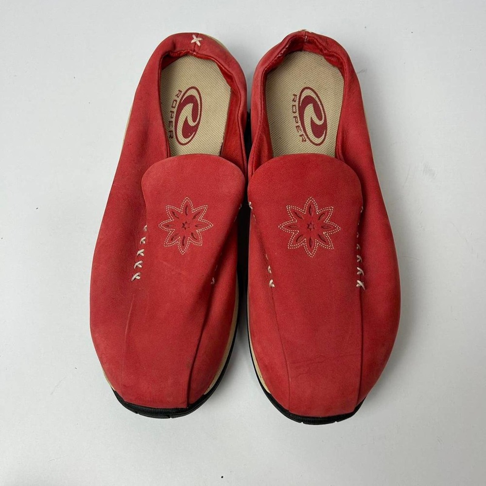 Y2k Roper Red Slide-on Sneaker 9 - Picture 4 of 4